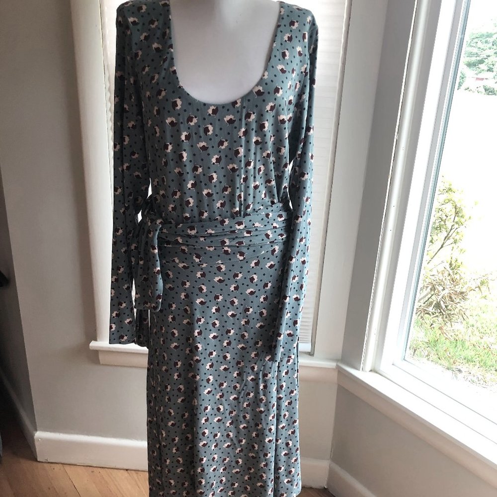 Beautiful Boden Wrap-front Skirt Dress in US Size 14